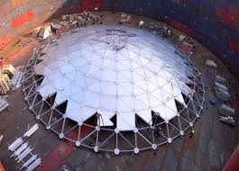 Aluminium Geodesic Dome Roof